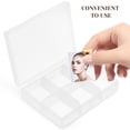 thumbnail image 3 of SHOWERORO 2Pcs Clear Photo Box Storage Organizer Plastic Container for Desktop Parts and Accessories, 3 of 8