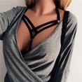 thumbnail image 4 of CLAVOS verano Sexy vendaje sujetador mujeres jaula arnés cinturón lencería Bralette nuevo hueco Bustier Push Up Crop Toppangjing, 4 of 4