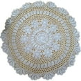 thumbnail image 1 of MesaSe Hand Weave Lace  Doilies Crochet Hollow Out Small Tablecloth Vintage Table Cover Furniture Decor, 1 of 9