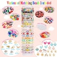 thumbnail image 3 of Kit para hacer pulseras OCARDI para niñas con cuentas de arcilla y cuentas de vidrio, 3 of 6