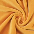 thumbnail image 4 of Ottoman Cover Square Velvet Ottoman Covers Protector for Footrest Foot Stool Furniture Stretch Comfortable with Elastic Bottom Small Yellow, 4 of 6