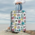 thumbnail image 4 of Uemuo Turtle Printed Washable Luggage Cover - Fashion Suitcase Protector Fits 18-32 Inch Luggage -, 4 of 9