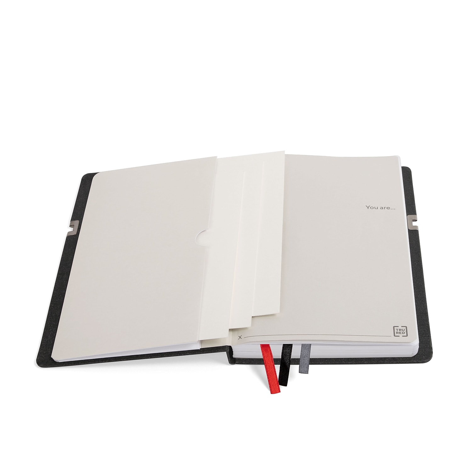 Staples TRU RED Medium Mastery Journal Black TR58434