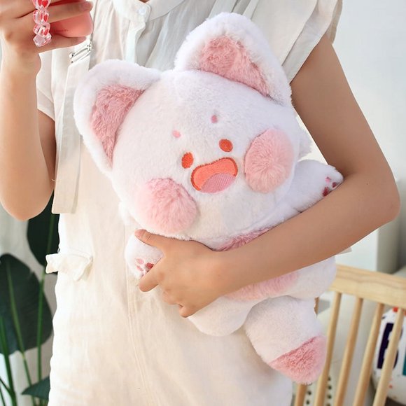 40cm Plush Cat Toys Kawaii Soft Stuffed Animals Doll Sofa Bed Decoration Plushie Pillow Kids Birthday Christmas Peluche Gifts JIANGLANG
