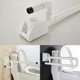 thumbnail image 6 of Foldable Toilet Grab Bar 265 Lbs Bearing Weight Non-slip Folding Handicap Grab Bars Bathroom Wall Mounted Stainless Steel Flip-up Safety Rails for Elderly Pregnant Women Patients, 6 of 9