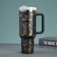 thumbnail image 1 of Tasse Double Isolée en Acier Inoxydable 40oz Tasse Automobile avec Poignée Tasse à Bière Bingba, 1 of 1