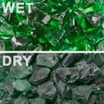 thumbnail image 7 of Sinkoo Versatile Frosted Sea Glass Block, 11oz Green Vase fillers, Aquarium Gravels, Seaglass Decor, Ideal for DIY Crafts, Home Decor, Perfect for Beach Weddings and More, 7 of 7