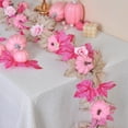 thumbnail image 7 of Cheapark White Pumpkin With Maple Leaf Vines Thanksgiving Festival Decorative Garland For Home Tabletop Display, 7 of 7