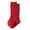 Red, variant on Toddler Baby Knitted Socks Infant Medium Tube Socks Solid Color Ribbed Knit Knee High Socks Seamless Stockings