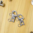 thumbnail image 4 of Miangastore Stainless Steel Quick Release Hook Silver 2Pcs 2.95X2.16X0.39In, 4 of 9