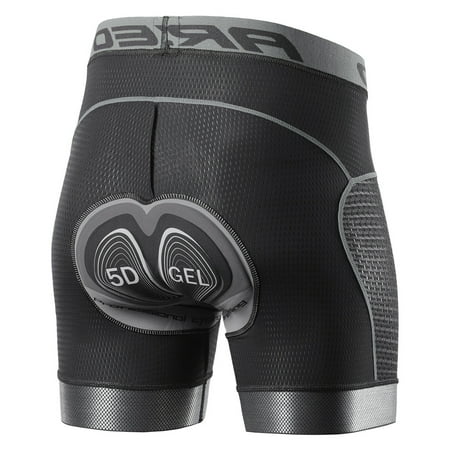 Arsuxeo Men Cycling Underwear Shorts 5D Padded Quick Dry MTB Bike Riding Shorts