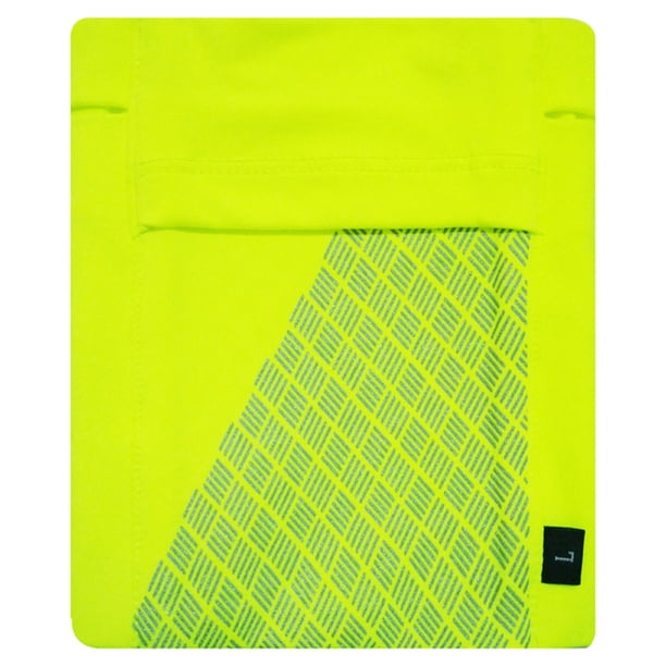 Bolsa de ejercicio para el brazo, banda elástica para el brazo, artículos pequeños para hacer ejercicio en carrera, verde fluorescente