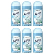 Secret Anti-Perspirant Deodorant Clear Gel, Classic Cocoa Butter Scent 2.6 oz (Pack of 6)