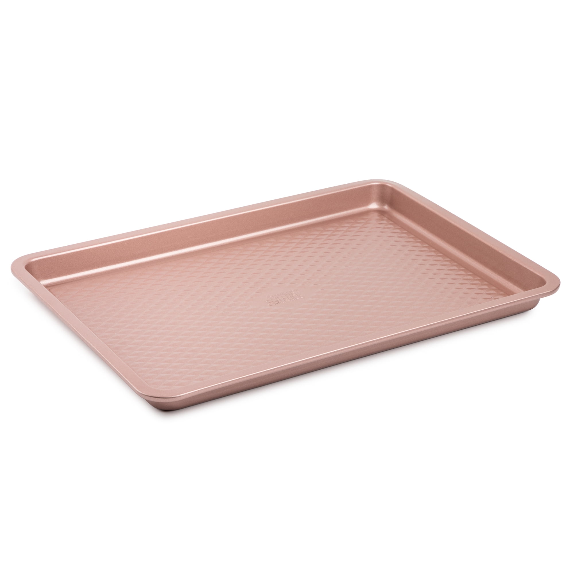 Thyme & Table Non-Stick Cookie Sheet Jelly Roll Pan, 10" x 15", Rose Gold