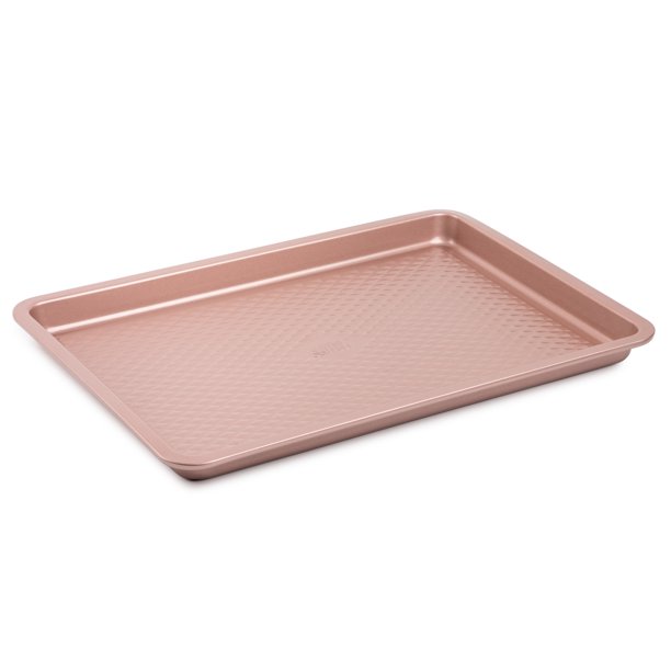 Thyme & Table NonStick Cookie Sheet Jelly Roll Pan, 10" x 15", Rose