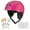 Pink, variant on Wipeout Dry Erase Kids Helmet for Skiing and Snowboarding, Neon Pink