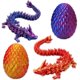 thumbnail image 1 of Dragon Fidget Toy YXOTJHS, dragón impreso en 3D con huevos de cristal, 1 of 7