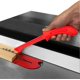 thumbnail image 4 of Woodworking Safety Push Sticks 4-Pack, Plastic Table Saw Accessories with Ergonomic Handle, Anti-Kickback Hand Saw Guide for Woodworkers (Red), 4 of 5