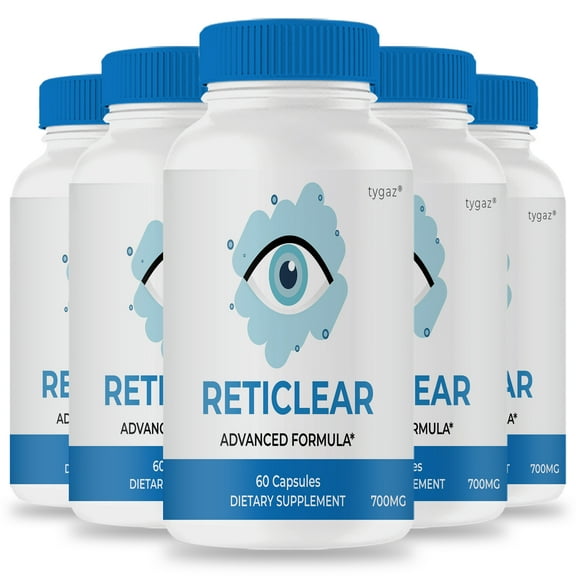 (5 Pack) RetiClear - Reti Clear Pill Supplement