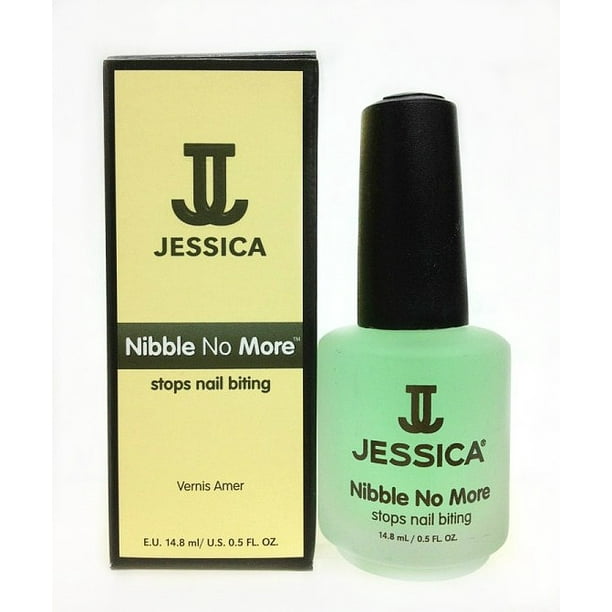 Jessica Cosmetics International Jessica Nibble No More Nibble No More Nail Polish, oz Jessica Cosmetics International Jessica Nibble No More Nibble No More Nail Polish, oz