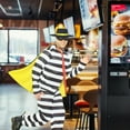 thumbnail image 2 of Seeing Red Burger Thief Adult Costume | Small/ Medium Male, 2 of 5