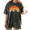 Black-2, variant on UNISHE Women's Floral Skeleton Ribcage Vintage Washed Short Sleeve Crewneck T-Shirt Casual Oversized Tee