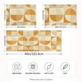 thumbnail image 2 of Yayeee Pillowcase Standard Size Set of 2 Satin Wrinkle Resistant Pillow Case, Geometric Circles, 2 of 8