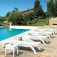 thumbnail image 6 of Compamia Miami Resin Wickerlook Chaise Lounger 2 Pack Dark Gray, 6 of 11