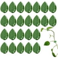 thumbnail image 1 of HUGFEGWE 40 Pcs Plant Climbing Wall Fixture Clips Self-Adhesive Hook Vines Traction Clips Invisible Holder Garden Green Leaf Simulation Self-Adhesive Hook Wire Fixing Supporting AZ824-10628, 1 of 6