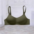 thumbnail image 2 of Qingpeng Womens Full Support Solid Bras Full Coverage Push Up Wireless Bras Comfy Seamless No Underwire Daily Bralette, 2 of 5