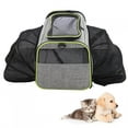 thumbnail image 1 of Transportín para mascotas, bolso de viaje para perros y gatos, bolso de mano para mascotas, bolso de hombro cómodo y funcional, 1 of 11