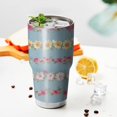 thumbnail image 3 of 30oz Pioneer Flower Tumblers Stainless Steel Tumbler with Lid and Straw,Vacuum Insulated Double Wall Travel Tumbler Cups Mug with Cleaning Brush for Coffee,Tea, 3 of 7