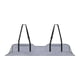 thumbnail image 2 of Extensor de asiento trasero de coche, cómodo y plegable, colchón de viaje portátil para asiento trasero Gris, 2 of 9