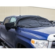SubZero ArcticGuard Heavy Duty Adjustable Windshield Cover for Car, Truck, SUV & More, Black, 1PK, 17529