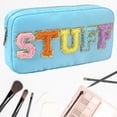 thumbnail image 4 of Bolsas De Cosméticos Bolsa de embrague de nailon de gran capacidad, de viaje con letras, moda con cremallera para el trabajo Tmvgtek Para Estrenar, 4 of 6