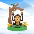 thumbnail image 4 of SHELLTON 2Pcs Solar Powered Dancing Toy Swinging Monkey Bobbleheads Shaking Car Dashboard Ornament for car Interior Decorations Ornament Gift, 4 of 6