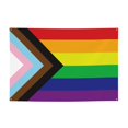 thumbnail image 1 of Rainbow Lgbtq Pride Flag Sign Banner, Hanging Banners Backdrop Festive Party Decor for Indoor Outdoor, 47 x 71 Inches, 1 of 7