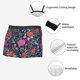 thumbnail image 3 of Balery Floral Calzoncillos bóxer para hombre, ropa interior de algodón suave y transpirable con cinturilla de nailon-Medium, 3 of 5