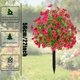 thumbnail image 2 of YiJuHui Artificial Flower Stakes Outdoor Decor, Realistic Faux Floral Garden Stakes, UV Resistant Waterproof, Easy Install for Yard Patio Lawn Landscaping, 2 of 5