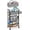 Black(with Drawer), variant on 2 In 1 Diaper Caddy & 3-Tier Rolling Storage Cart, Daily Essentials Organizer Cart with Dividers, Detachable Mobile Metal Utility Bedside Cart with Large Capacity