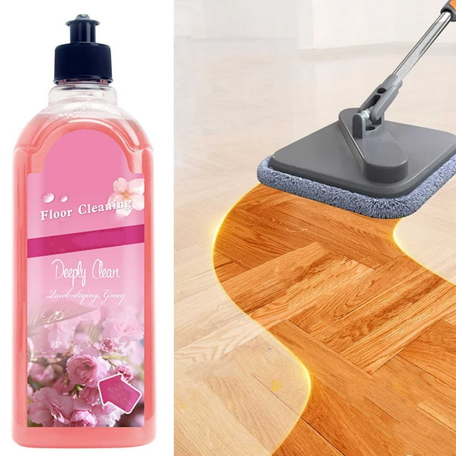Limpiador multisuperficie con refrescante esencia de naranja | Botella de 500 ml para azulejos, madera y laminados | Fórmula de secado rápido y sin vetas