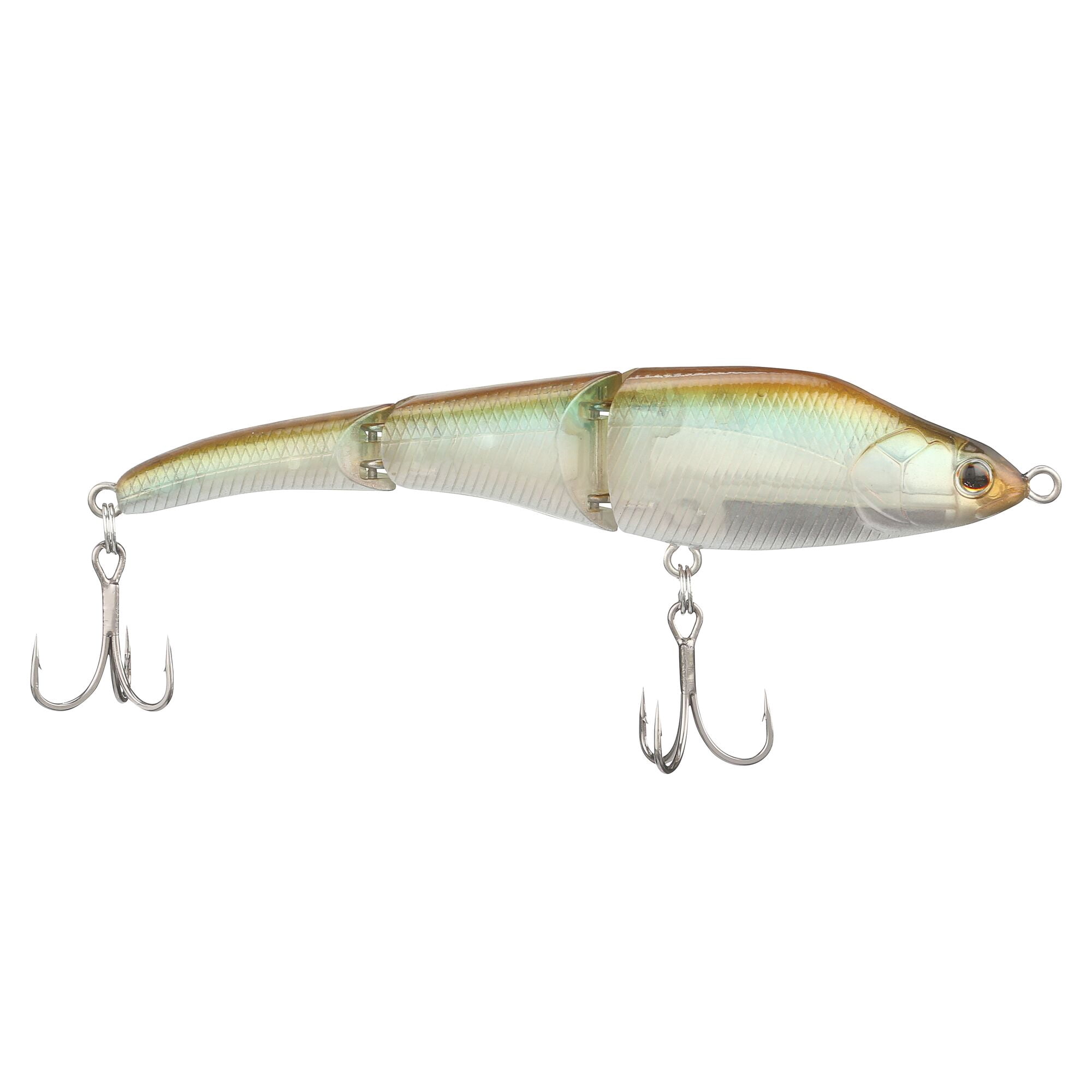 Berkley Magic Swimmer® Freshwater, 3.75 in, Swimbaits, Perfect Ghost (1 Count)