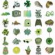 thumbnail image 3 of Green Plant Stickers Aesthetic 50pcs Waterproof Laptop Stickers Decals for Water Bottle Laptop Computer Skateboard Bumper,Aesthetic (Green Mood), 3 of 4