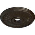 thumbnail image 3 of Ekena Millwork 20 1/8"OD x 3 7/8"ID x 1 7/8"P Berkshire Ceiling Medallion (Fits Canopies up to 6 3/8"), Hand-Painted Stone Hearth, 3 of 7