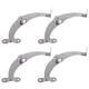 thumbnail image 3 of 4pcs Soporte ajustable Barras de extracción Prácticas Barras de soporte de acero inoxidable Plata, 3 of 5
