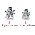 thumbnail image 3 of Navidad DIY 5D Diamante Pintura Diamante de Imitación Por Kit de Números para Y Niños Muñeco de nieve 2, 3 of 7