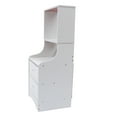 thumbnail image 4 of DENEST End Side Table Tall Nightstand with Drawer Storage Shelf for Bedroom Living Room, 4 of 24