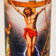 thumbnail image 2 of Prayer Candle Justo Juez White Wax, 2 of 5