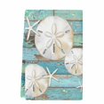 thumbnail image 2 of Coastal Sand Dollar Kitchen Towels Set of 1, Summer Beach Coral Teal Blue Wood Absorbent Dish Towels for Kitchen, Microfiber Hand Towel, Quick Drying Tea Towel for Cleaning Decorative Dishcloths, 2 of 7
