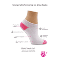 thumbnail image 2 of On the Go Women's Performance Socks - Low Cut Lightweight Ankle Athletic Cotton (6 Pair Pack, Pastel Lovers), 2 of 4
